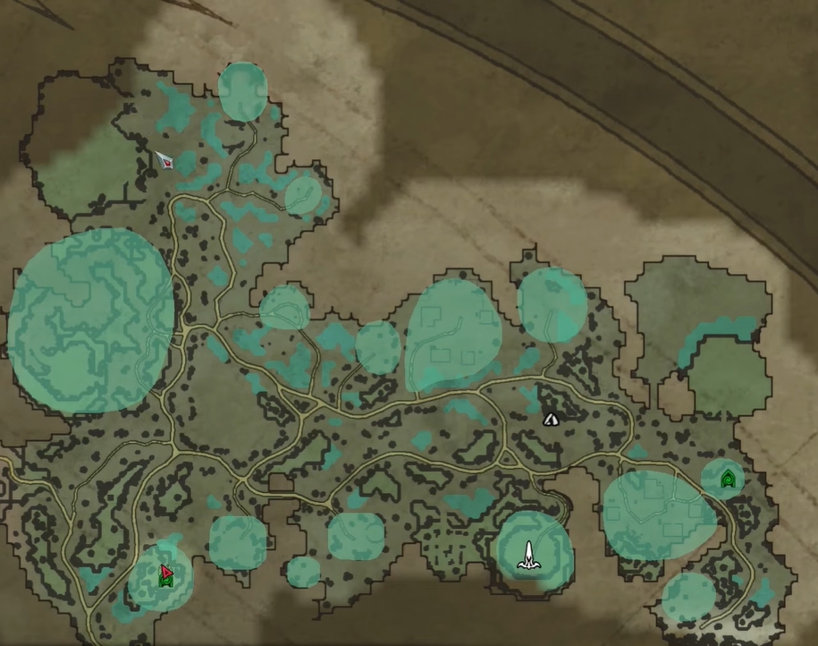 Reworked Cursed Forest Map in V Rising