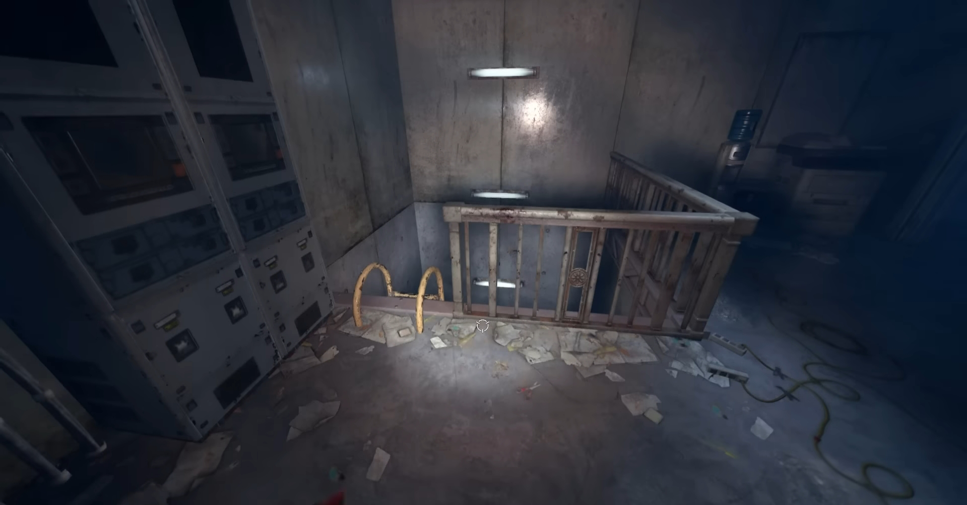 Hole that leads deep into the building in Dying Light 2.